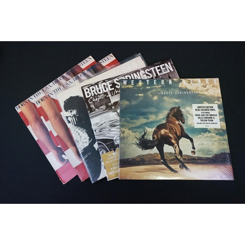 167 - Vinyl - Bruce Springsteen collection to include 15 LP's featuring sealed examples of Western Stars b... 