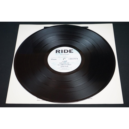 39 - Vinyl - Ride - Nowhere (UK 1990 1st press, embossed sleeve, Creation Records CRELP 074 ) EX / EX + p... 