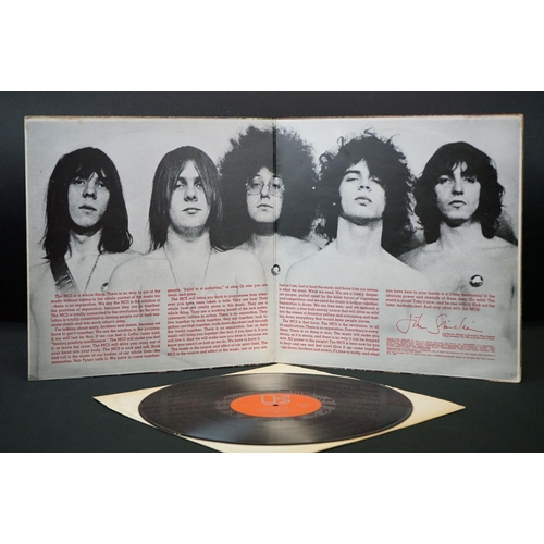 40 - Vinyl - MC5 - Kick Out The Jams (1969 UK 1st pressing orange / silver labels, Elektra Records, EKS 7... 