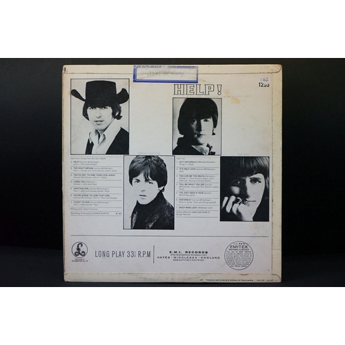 54 - Vinyl - The Beatles Help! early mono press with G&L flipback sleeve, The Gramophone Co Ltd and Sold ... 