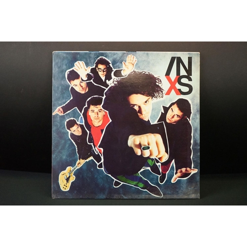 55 - Vinyl - 10 INXS LP's to include Full Moon Dirty Hearts (518 637-1) Sleeve Ex other than small corner... 