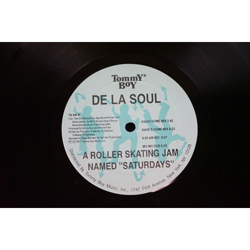 57 - Vinyl - De La Soul - 1 LP and 2 12