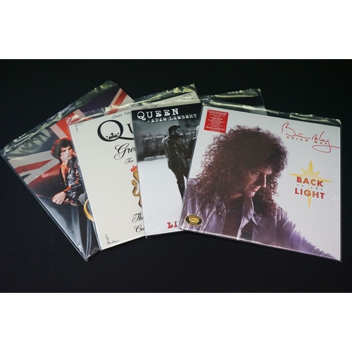 59 - Vinyl - 19 Queen & related LP's including modern issues, live recordings and private pressings featu... 