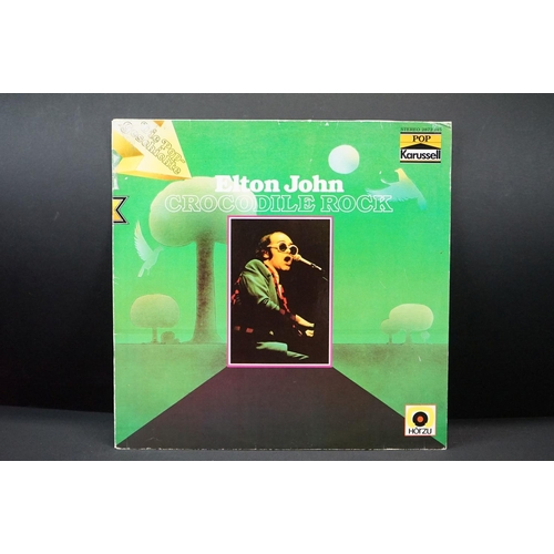 71 - Vinyl - 9 Elton John LP's to include The Big Picture (5738320) 180gm double LP Ex/Ex+, Goodbye Yello... 