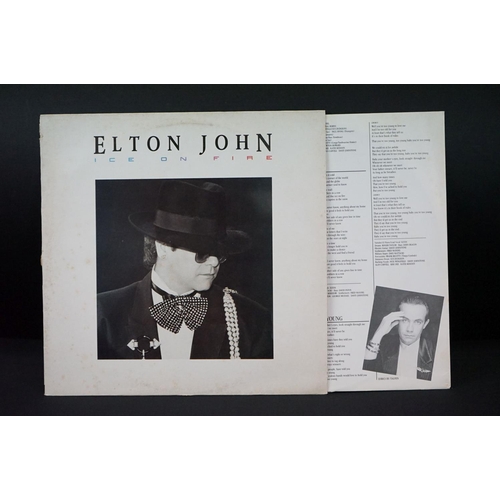 71 - Vinyl - 9 Elton John LP's to include The Big Picture (5738320) 180gm double LP Ex/Ex+, Goodbye Yello... 