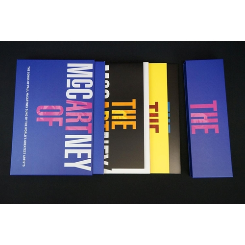 73 - Vinyl - Various Artists The Art of McCartney 4 180gm coloured LP collection box set on Arctic Poppy ... 