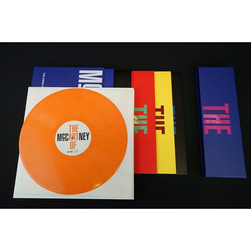 73 - Vinyl - Various Artists The Art of McCartney 4 180gm coloured LP collection box set on Arctic Poppy ... 