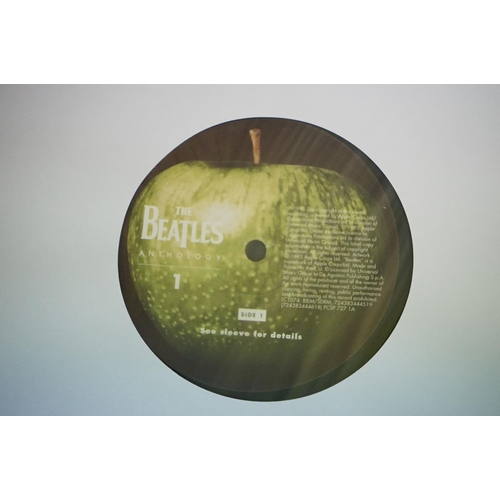 76 - Vinyl - 2 The Beatles 180gm reissue triple LP's to include Anthology 1 on Apple Records 724383444519... 