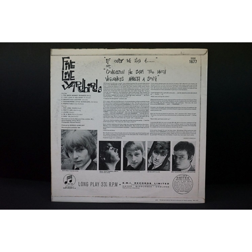 80 - Vinyl - Yardbirds - Five Live Yardbirds on Columbia 33SX 1677.  Sleeve & Vinyl Ex.  Sleeve has small... 