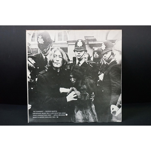 81 - Vinyl - John Lennon / Yoko Ono Unfinished Music No. 2: Life With The Lions on Zapple (ZAPPLE 01).  S... 