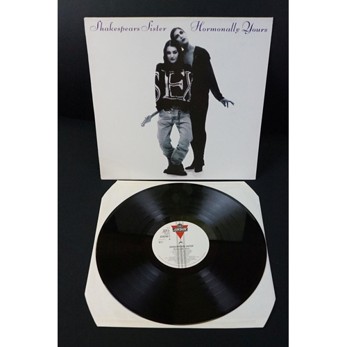 88 - Vinyl - 2 Shakespears Sister LP's to include Hormonally Yours (FFRR 828 266-1) sleeve has sticker re... 