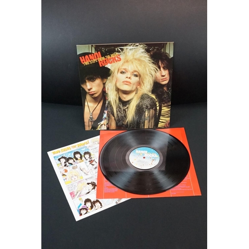 89 - Vinyl - Hanoi Rocks / Michael Monroe - 2 LP's to include Two Steps From The Move (CBS 26066) with go... 