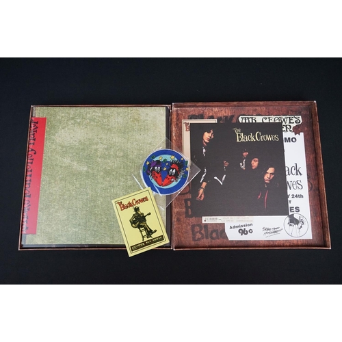 98 - Vinyl - The Black Crowes Shake Your Money Maker 30th Anniversary Vinyl Box Set.  Box has small tape ... 