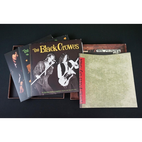 98 - Vinyl - The Black Crowes Shake Your Money Maker 30th Anniversary Vinyl Box Set.  Box has small tape ... 