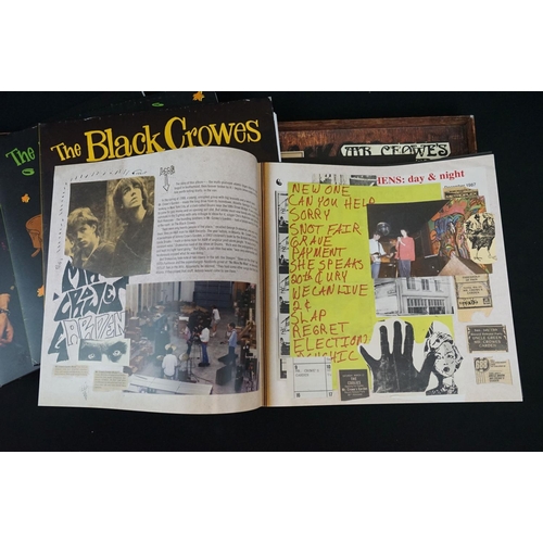 98 - Vinyl - The Black Crowes Shake Your Money Maker 30th Anniversary Vinyl Box Set.  Box has small tape ... 