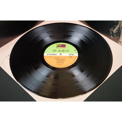 99 - Vinyl - Three Led Zeppelin LP's to include I (588 171) plum Atlantic labels, sleeve is Vg with some ... 