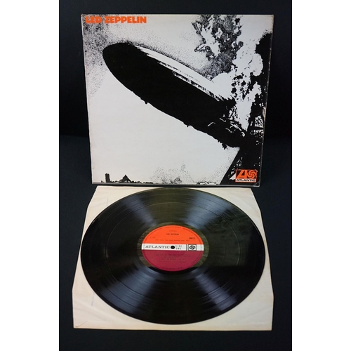 99 - Vinyl - Three Led Zeppelin LP's to include I (588 171) plum Atlantic labels, sleeve is Vg with some ... 