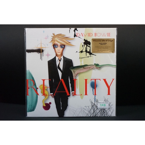 348 - Vinyl - David Bowie Reality Music On Vinyl LP MOVLP875 ex