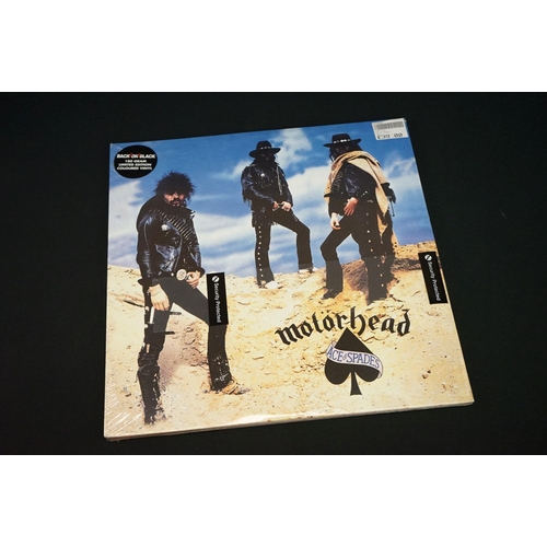 359 - Vinyl - 11 recent release Rock LPs to include 2 x Motorhead Back On Black (Orgasmatron & Ace of Spad... 