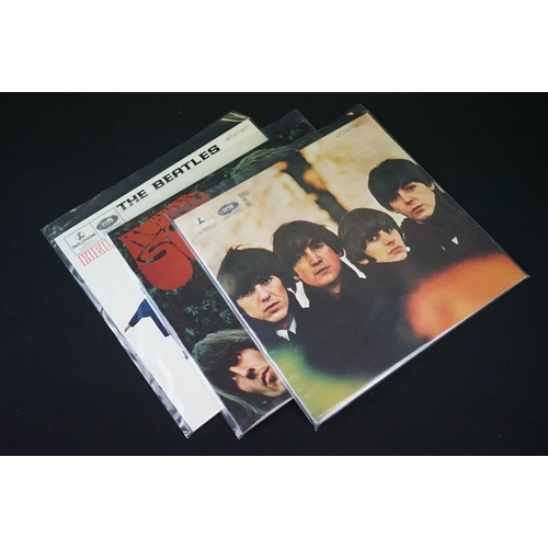 102 - Vinyl - 14 Beatles LP's featuring 11 reissues to include For Sale, Abbey Road, Rubber Soul, Help!, S... 