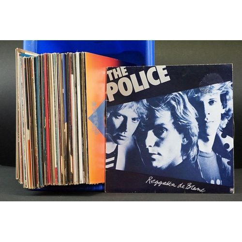 116 - Vinyl - Over 45 LP's spanning genres and decades including The Police, Madonna, Queen, UB40, ELO, Mi... 