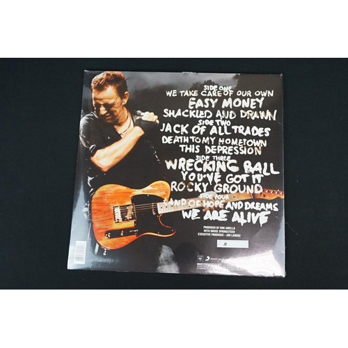 357 - Vinyl - Seven recent release Bruce Springsteen LPs to include 3 x Wrecking Ball, Seeger Sessions, Ma... 