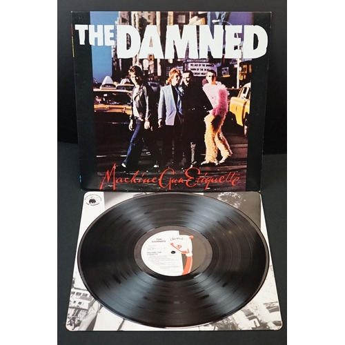 678 - Vinyl - The Damned - 5 Original Pressing albums, including: Music For Pleasure (1977, German 1st Pre... 