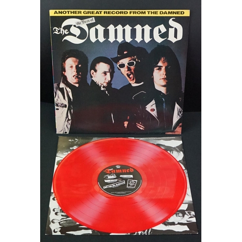 678 - Vinyl - The Damned - 5 Original Pressing albums, including: Music For Pleasure (1977, German 1st Pre... 