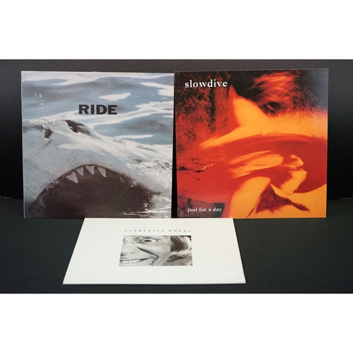 686 - Vinyl - Shoegaze - Original album and Two 12” singles, to include: Slowdive - Just For A Day (1991 U... 