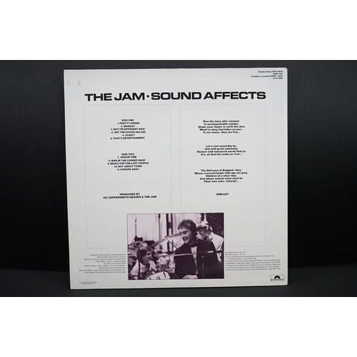 690 - Vinyl - The Jam - 6 Original UK albums, including: This Is The Modern World (1977, 2383 475) VG / VG... 