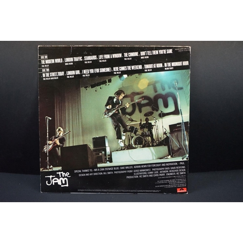 690 - Vinyl - The Jam - 6 Original UK albums, including: This Is The Modern World (1977, 2383 475) VG / VG... 