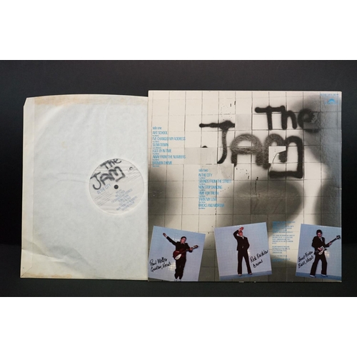 690 - Vinyl - The Jam - 6 Original UK albums, including: This Is The Modern World (1977, 2383 475) VG / VG... 