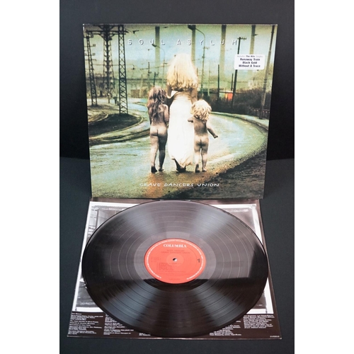 22 - Vinyl - Soul Asylum - 2 UK 1st pressing albums.  Grave Dancers Union (1992, Columbia Records, COL 47... 