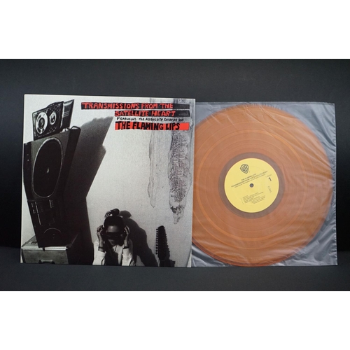 646 - Vinyl - The Flaming Lips - Transmissions From The Satellite Heart (1993, USA, 1st Pressing, Gold Tra... 