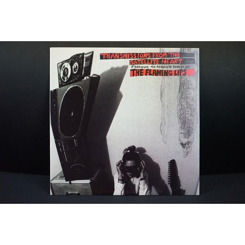 646 - Vinyl - The Flaming Lips - Transmissions From The Satellite Heart (1993, USA, 1st Pressing, Gold Tra... 