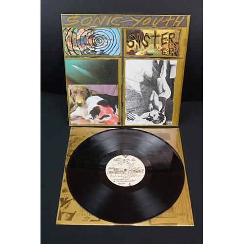 651 - Vinyl - Sonic Youth - 4 UK 1st pressing albums, to include: Bad Moon Rising (1985, UK, Blast First R... 