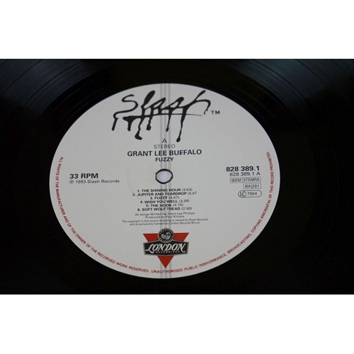 656 - Vinyl - Grant Lee Buffalo - Fuzzy (1993, UK 1st pressing, Slash Records, 828 389-1) EX / EX