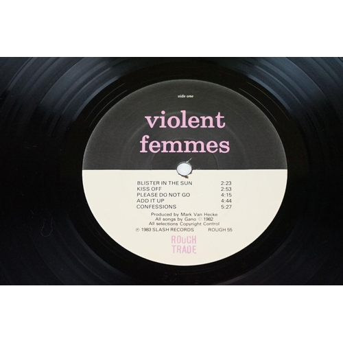 658 - Vinyl - The Gun Club / Violent Femmes - 6 UK Pressing albums, to include: The Gun Club - Miami (UK 1... 