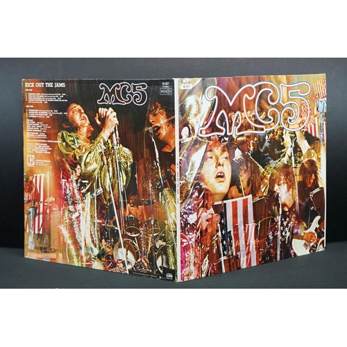 659 - Vinyl - Proto Punk - 7 albums, to include: Iggy And The Stooges - Metallic 2×KO (1988, French Double... 