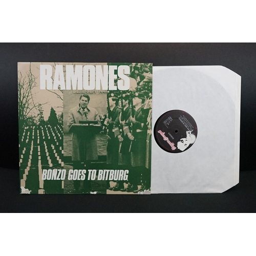 660 - Vinyl - Punk - & LP’s and one 12” by USA Punk bands, to include: The Ramones - Road To Ruin (1978, U... 