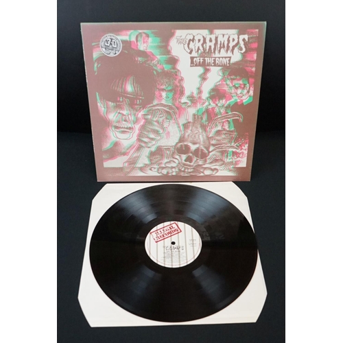 661 - Vinyl - The Cramps - 5 UK Original Pressing albums to include: …Off The Bone (1983 UK 1st pressing, ... 