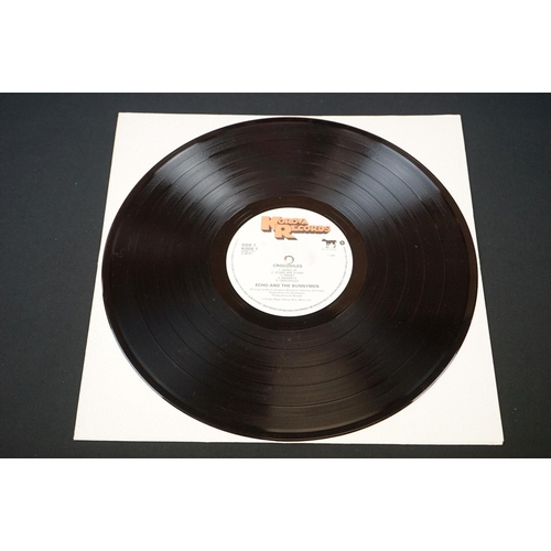 694 - Vinyl - Five Echo and the Bunnymen original pressing LPs to include Crocodiles KODE1 vg/vg++ plus pr... 