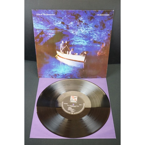 694 - Vinyl - Five Echo and the Bunnymen original pressing LPs to include Crocodiles KODE1 vg/vg++ plus pr... 
