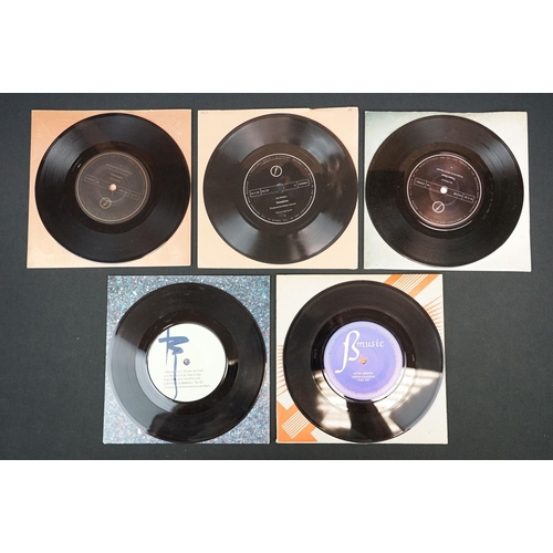 236 - Vinyl - Joy Division / New Order - 5 Original UK 7” singles & Flexi, to include : Joy Division - Lov... 