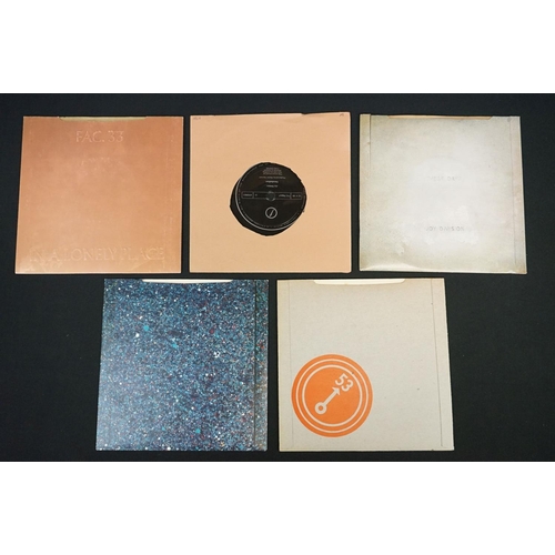 236 - Vinyl - Joy Division / New Order - 5 Original UK 7” singles & Flexi, to include : Joy Division - Lov... 