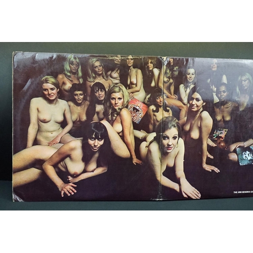 1 - Vinyl - Jimi Hendrix Electric Ladyland LP on Track 612008/9, stereo, blue text, Jimi to left, Noel &... 