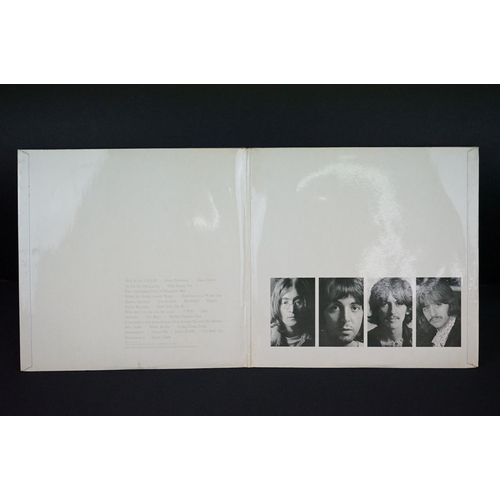 13 - Vinyl - The Beatles White Album PCS706718 stereo, no 058771, top opener, black inners vg+, some wear... 