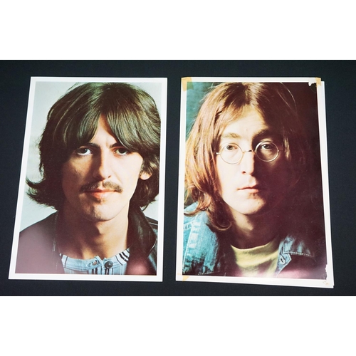 13 - Vinyl - The Beatles White Album PCS706718 stereo, no 058771, top opener, black inners vg+, some wear... 