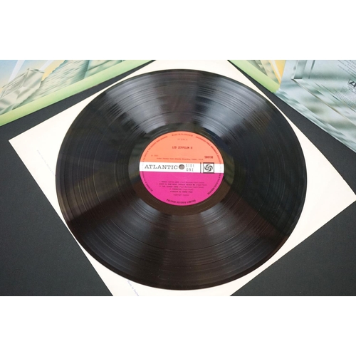 16 - Vinyl - Led Zeppelin Two LP on Atlantic 5881989 red & purple Atlantic label, Lemon Song to label and... 