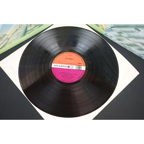 16 - Vinyl - Led Zeppelin Two LP on Atlantic 5881989 red & purple Atlantic label, Lemon Song to label and... 